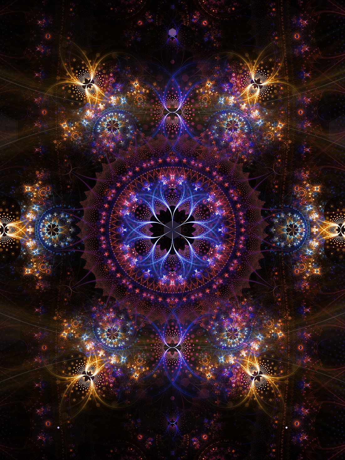 Fractal flame art: Aeoni Sanctum