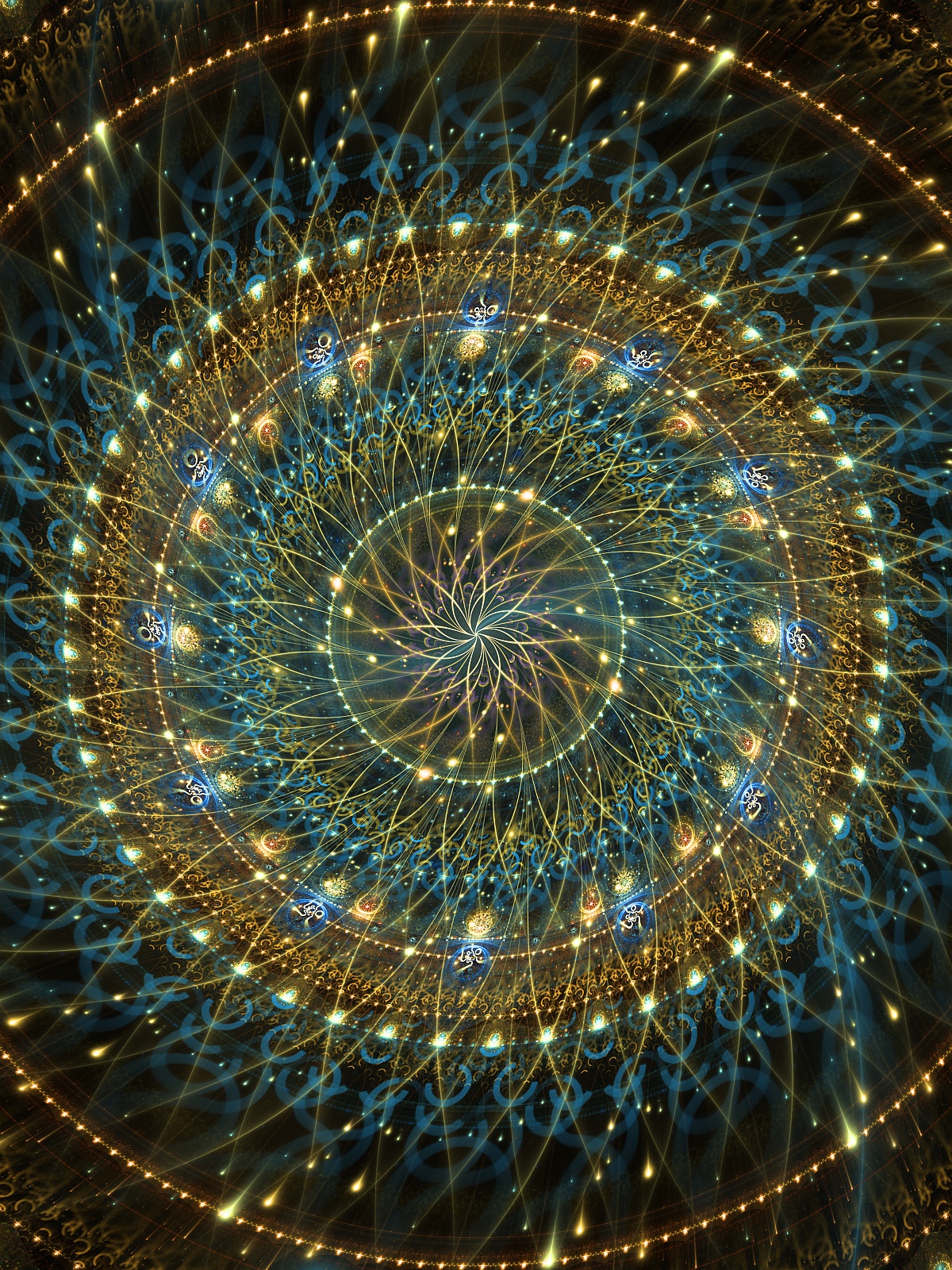 Fractal artwork: Hyperportal