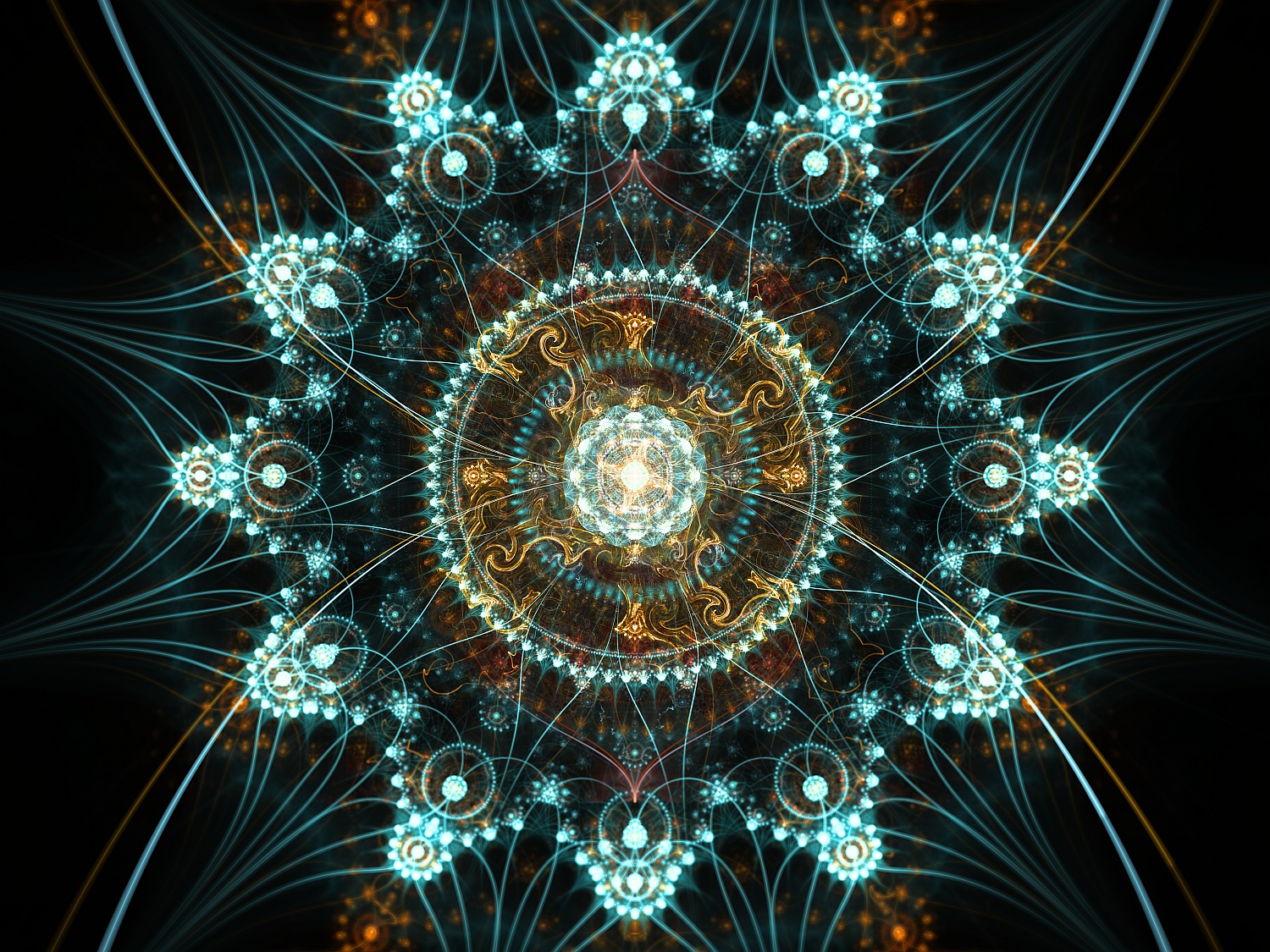 Fractal artwork: The Cure Molecule