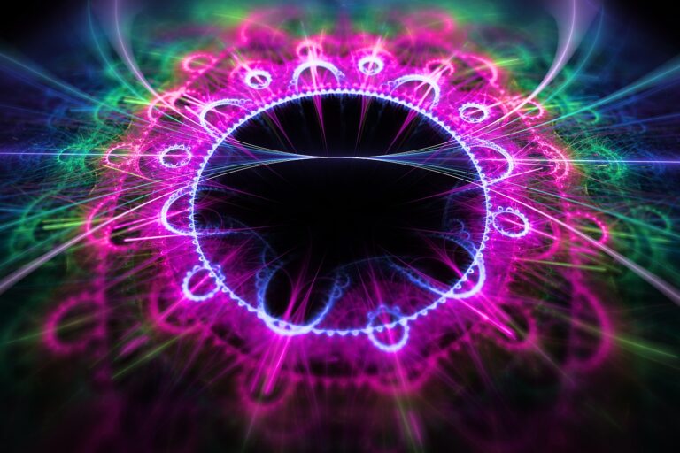Fractal flame art: Beautiful Escapism