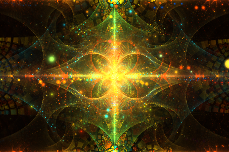 Fractal flame art: Homestead