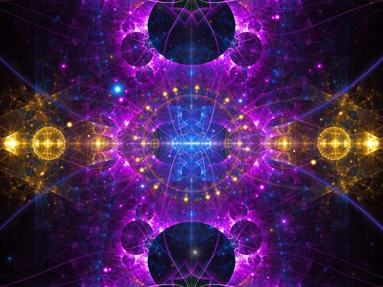 Fractal flame artwork: The Passage