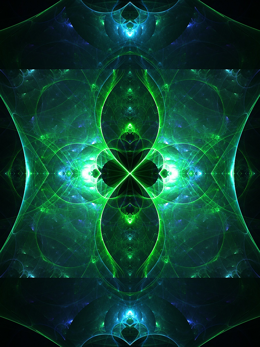 Fractal flame art: The Friendship Phase