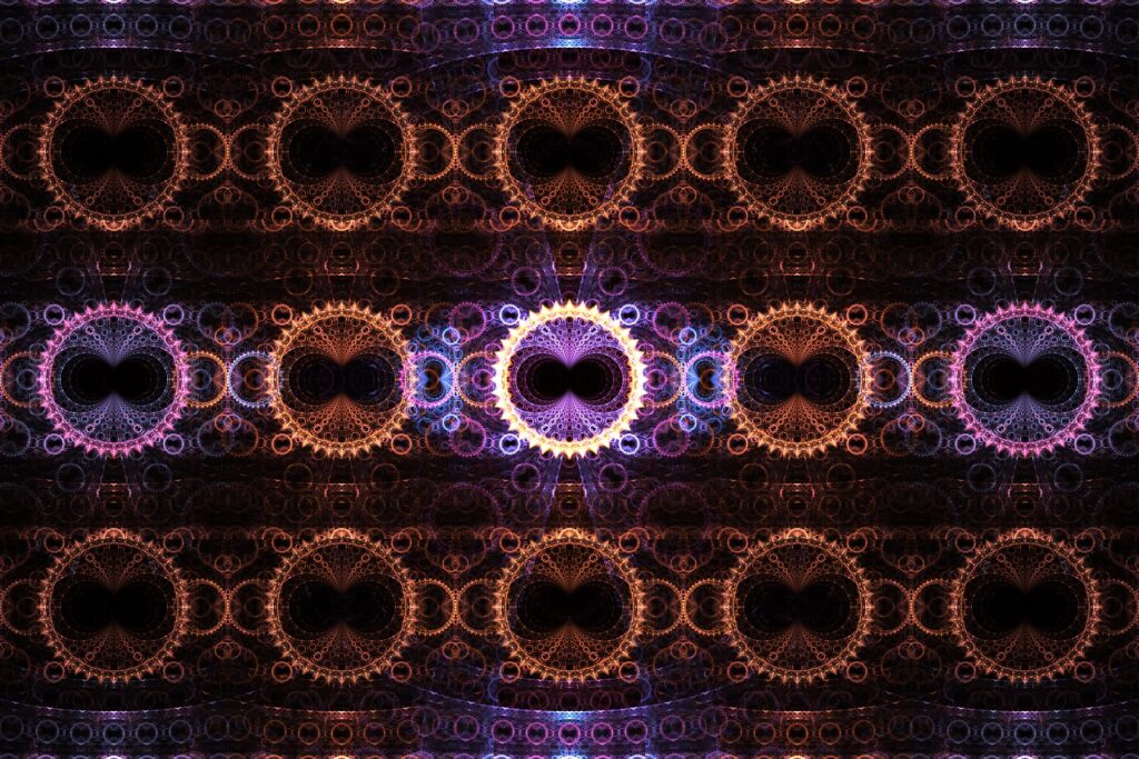 fractal artwork, modern wall art