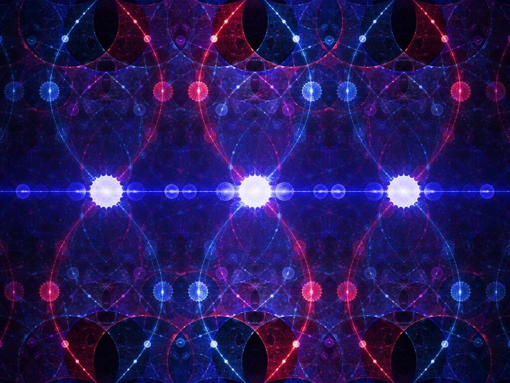 fractal artwork, modern cosmic wall art