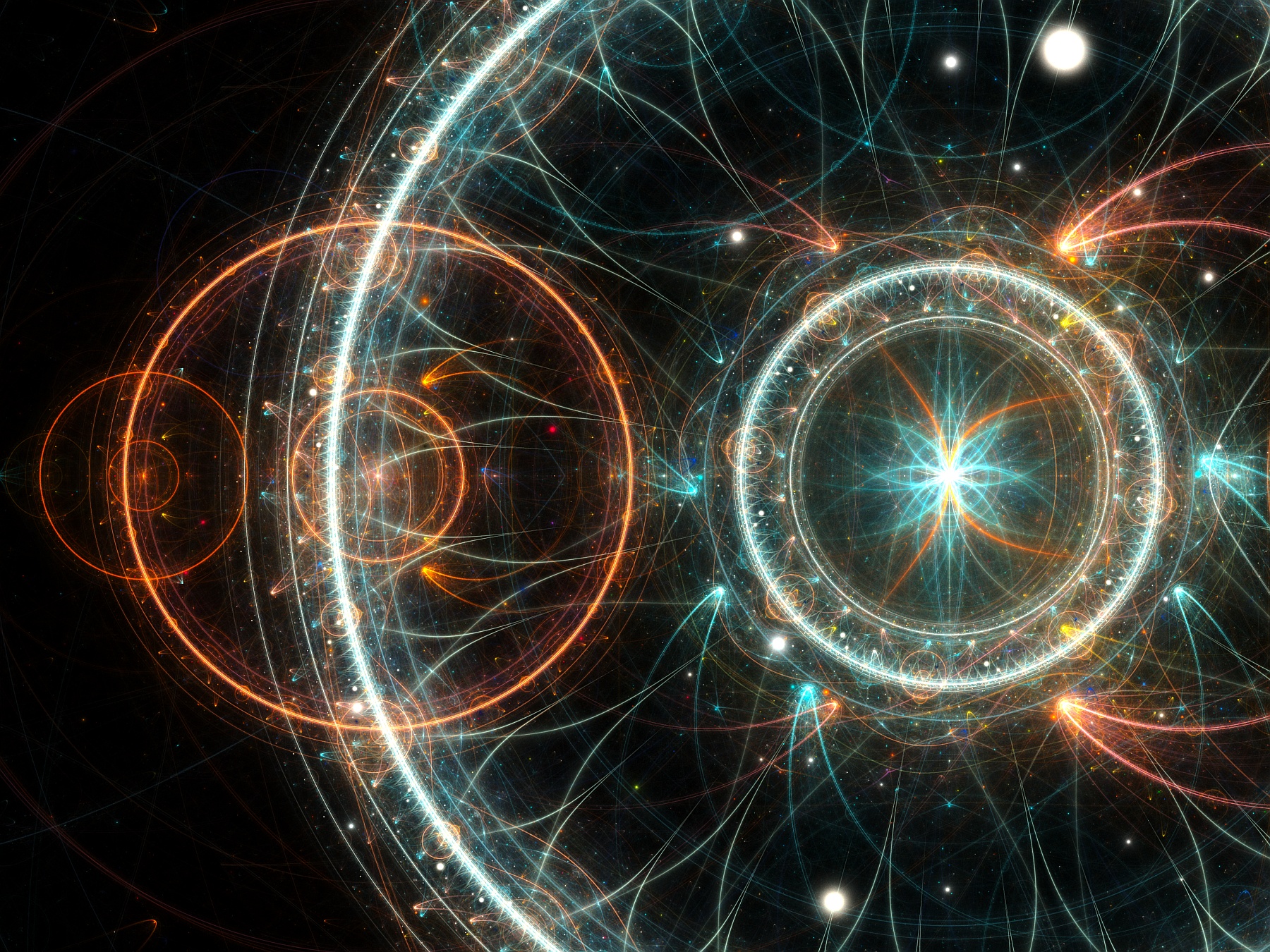 Fractal artwork: Eclipses